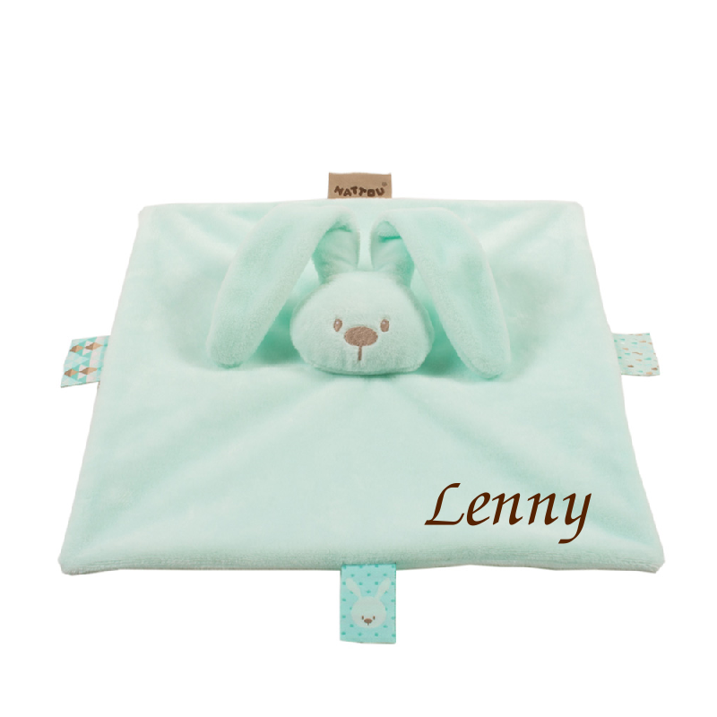  lapidou plat lapin vert menthe 20 cm 